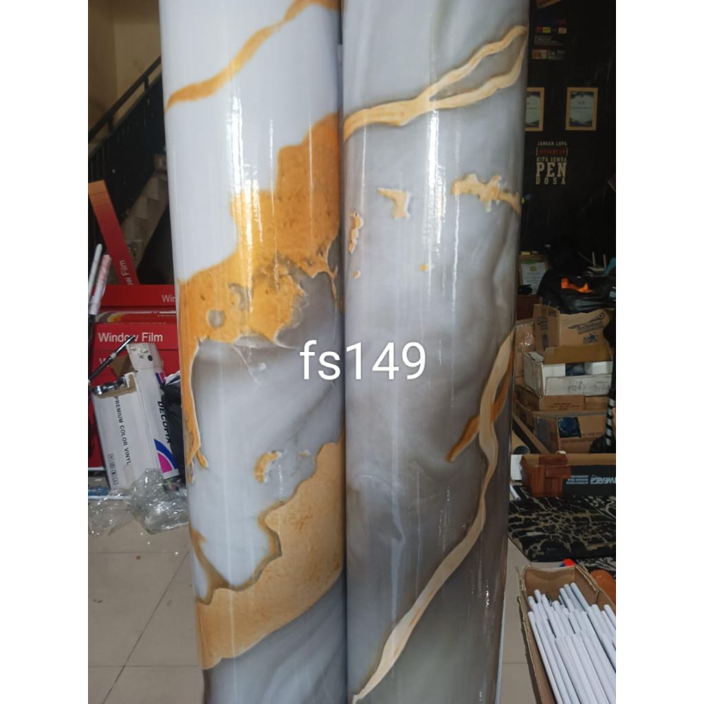 STIKER LANTAI/WALLPAPER STIKER DINDING/DEKORASI DINDING MARMER BAGUS/WALLPAPER DINDING MARMER MURAH/