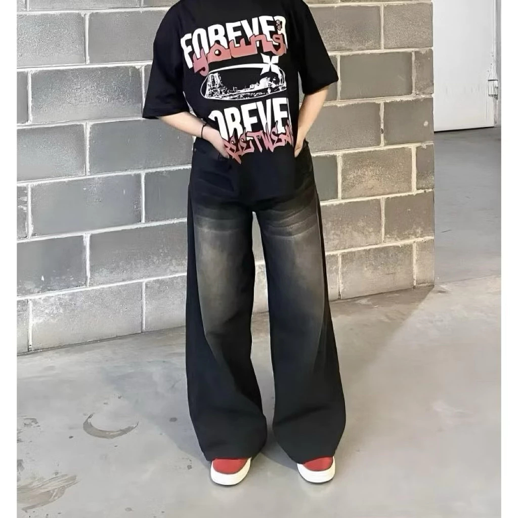 Celana Panjang Baggy Pria Gombrong Skena Nyaman Bahan Premium