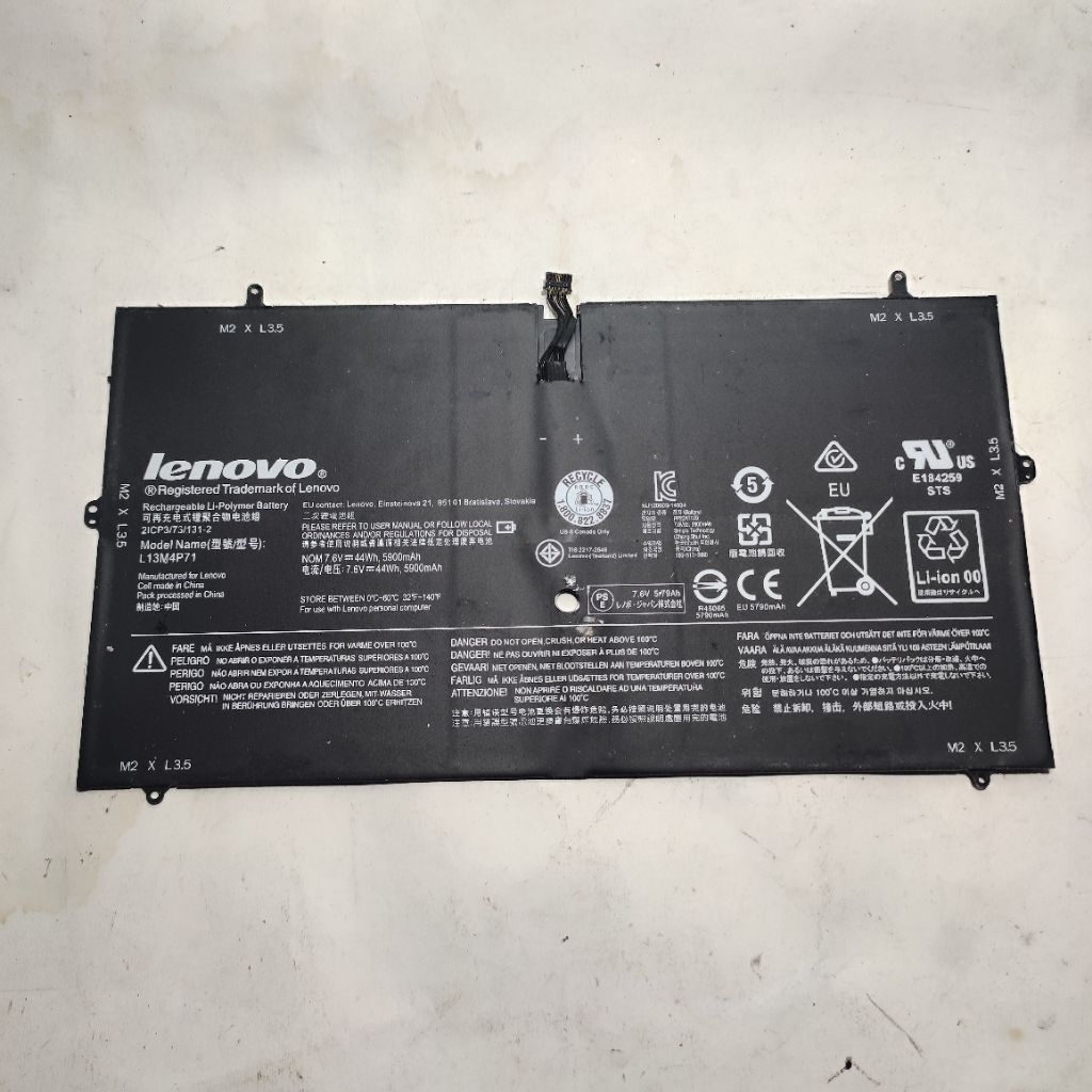 Baterai Batre batrei Laptop Lenovo Yoga 3 pro-1370