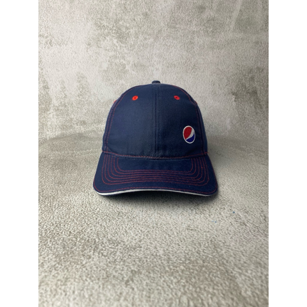 Topi Pepsi Soda Gear navy
