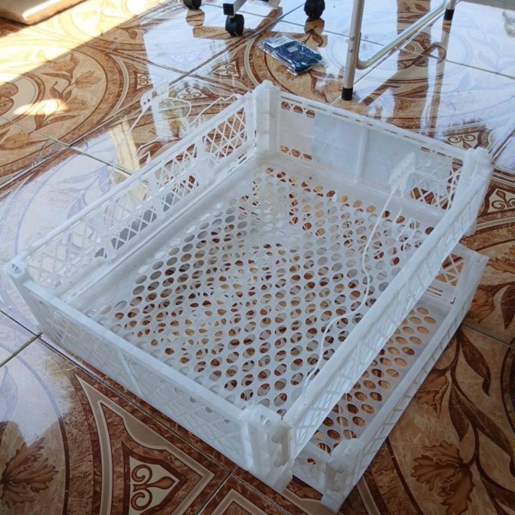 Keranjang lipat bekas buah anggur // keranjang bekas