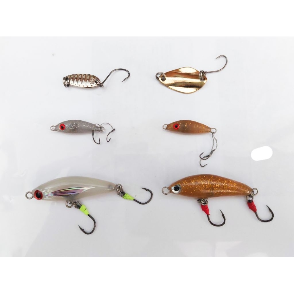 LURE MICRO CASTING SWIMMER MINNOW BORONGAN