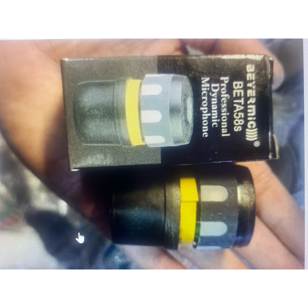 SPUL MIC SHURE Beta 58 lingkar kuning