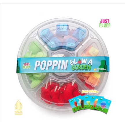 

[POPPIN GLOW A GORDEN] MARSHMALLOW JUSTFLUFF 5 VARIAN RASA [HALAL]