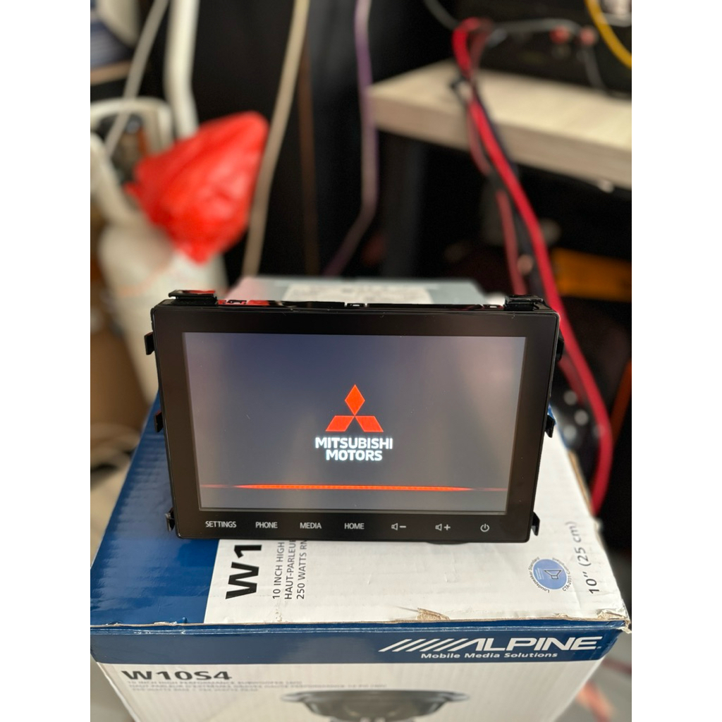 Head unit Original Copotan Mitsubishi Pajero Dakar 4x4 facelift pajero 4x4