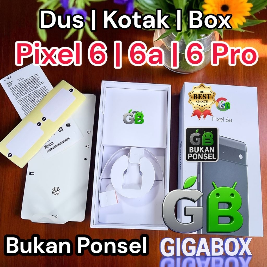 

(Premium) Dus | Kotak | Box Pixel 6 | 6a | 6 Pro Elegan Dekoratif Koleksi Pajangan