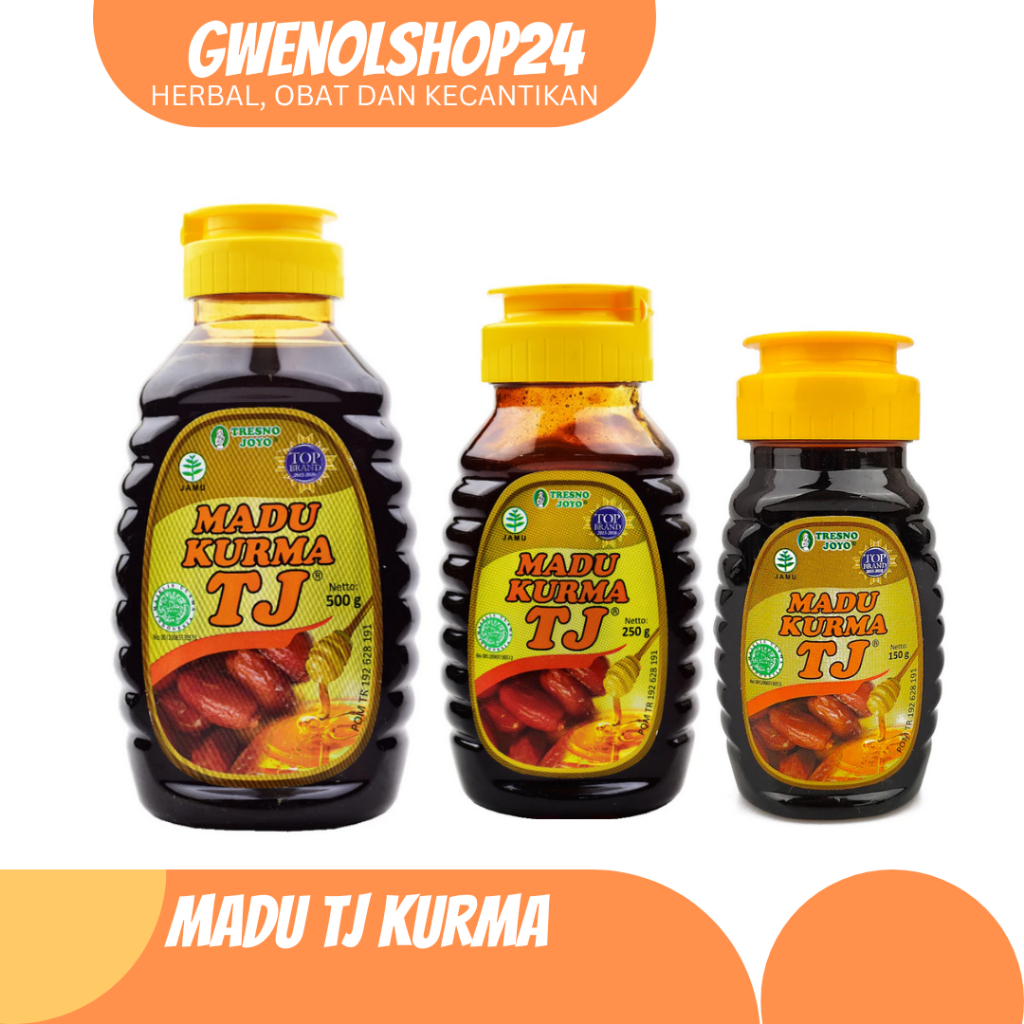 

Madu Tj Kurma 500gr 250gr 150gr Tresnojoyo | Untuk Menjaga Daya Tahan Tubuh | Madu Asli Dan Kurma Asli Arab