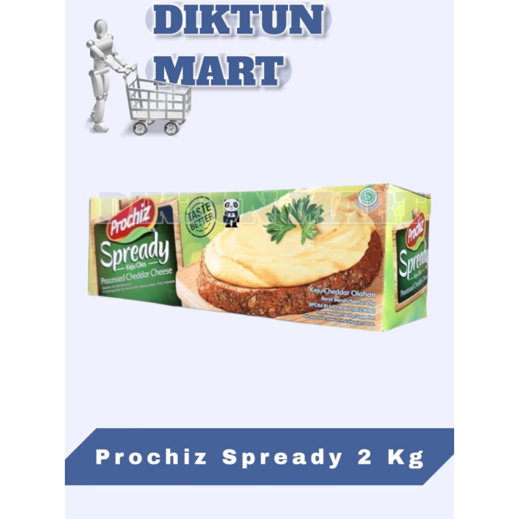 

PCS AN [READY LANGSUNG KIRIM] PROCHIZ SPREADY 2KG KEJU OLES VIRAL