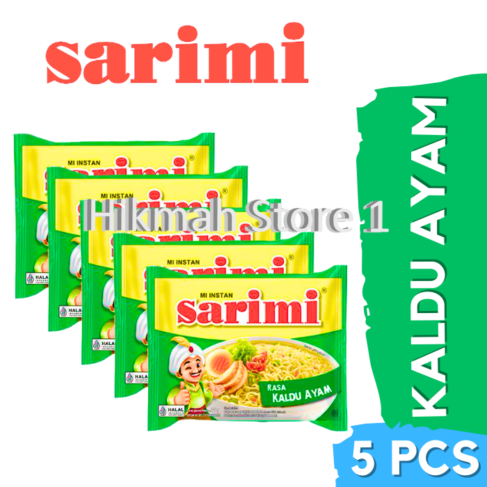 

Mie Instant SARIMI Rasa Kaldu Ayam / Sarimi Kaldu Ayam isi 5 Pcs