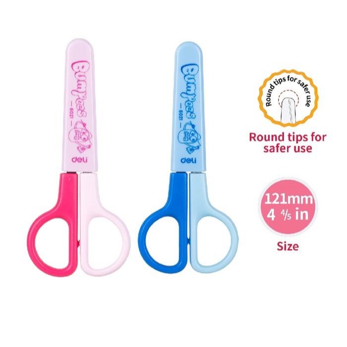 

DELI - GUNTIING KERTAS / SCIOSSORS / GUNTING E6021 4 4/5" (121MM)