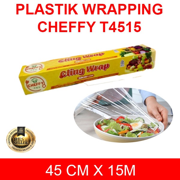 Plastik Cling | PLASTIC WRAP 45 Cm x 15 M / PLASTIK MAKANAN | Plastik Wrapping | Wrapping film
