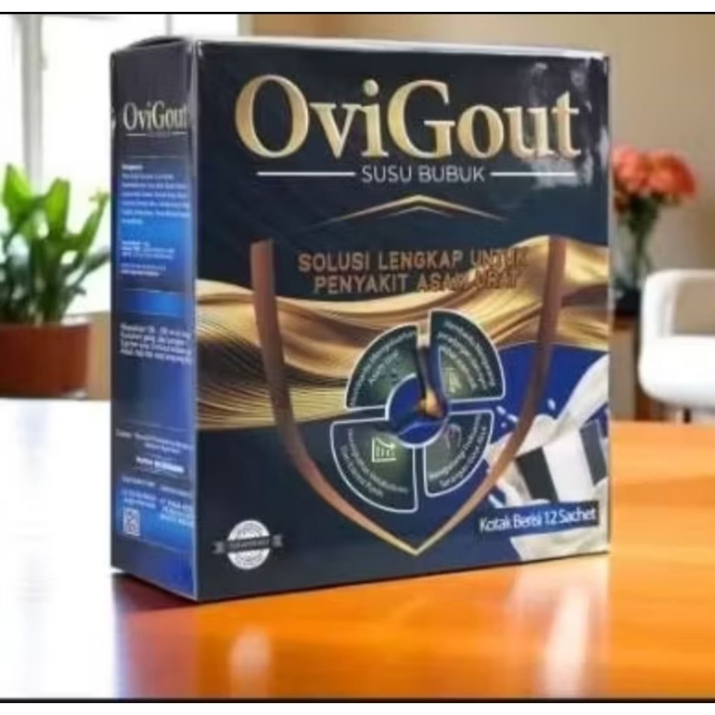 

Ovigout ® Susu Asam Urat Nyeri Sendi dan Tulang