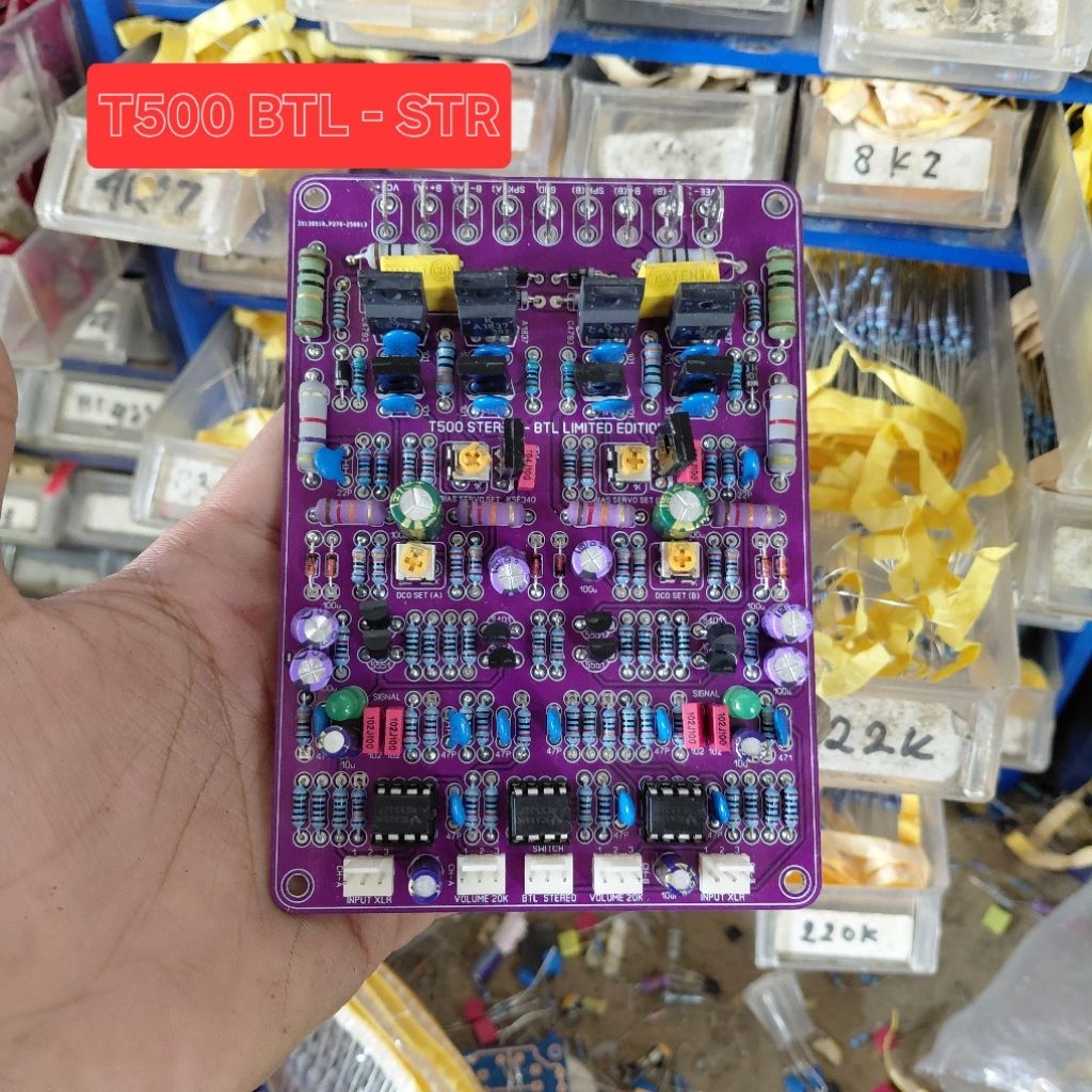 Kit Driver T500 BTL - STEREO bisa 2 mode By Tholenjatiaudio