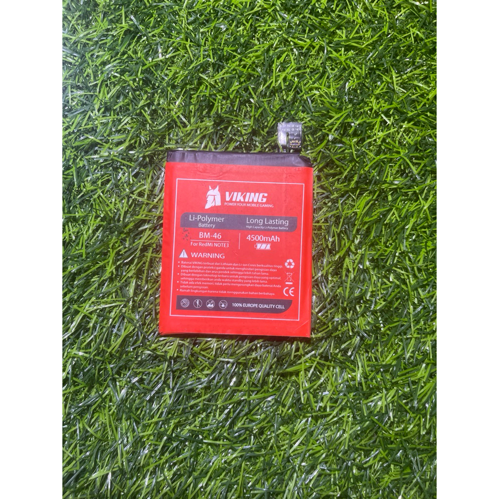 BATERAI XIAOMI REDMI NOTE 3 QUALCOM BM-46 MERK (VIKING SECOND) ORIGINAL COPOTAN