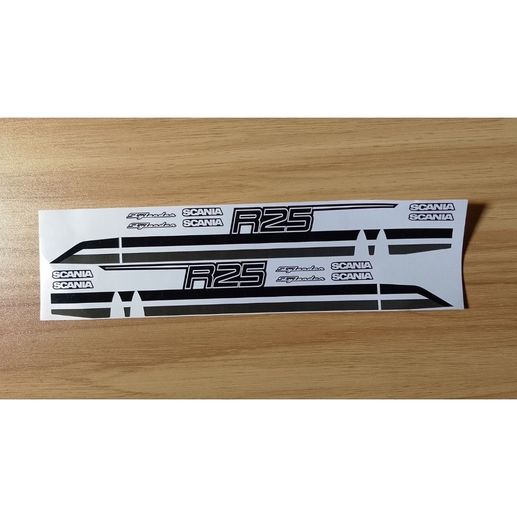 Sticker Livery Miniatur Bus Skylander r25