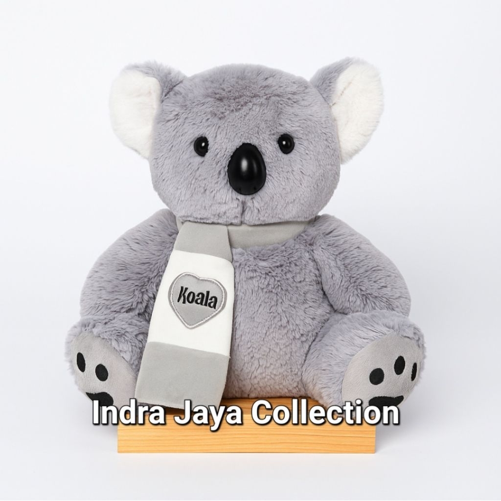 Boneka Hewan Koala Syal Premium Import