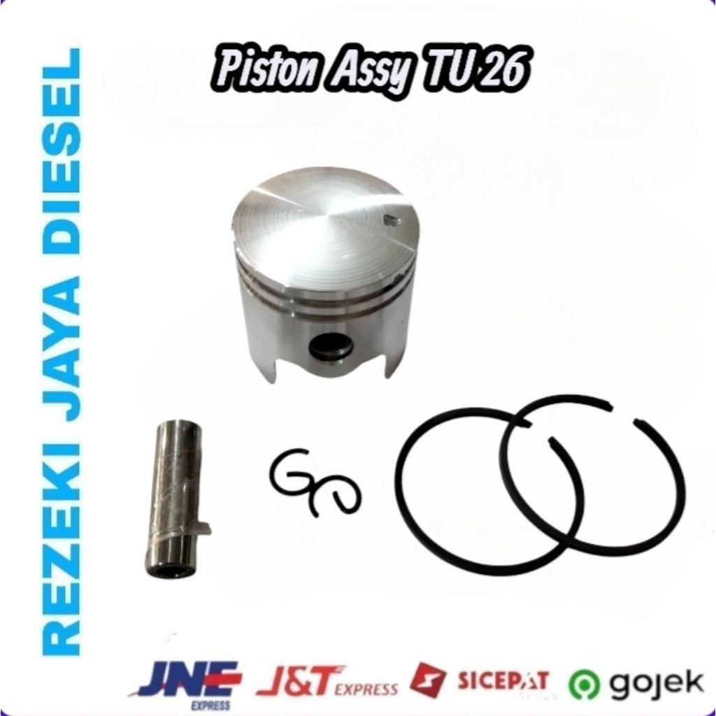 Piston Assy TU 26 / Seher piston Assy TU 26 komplit
