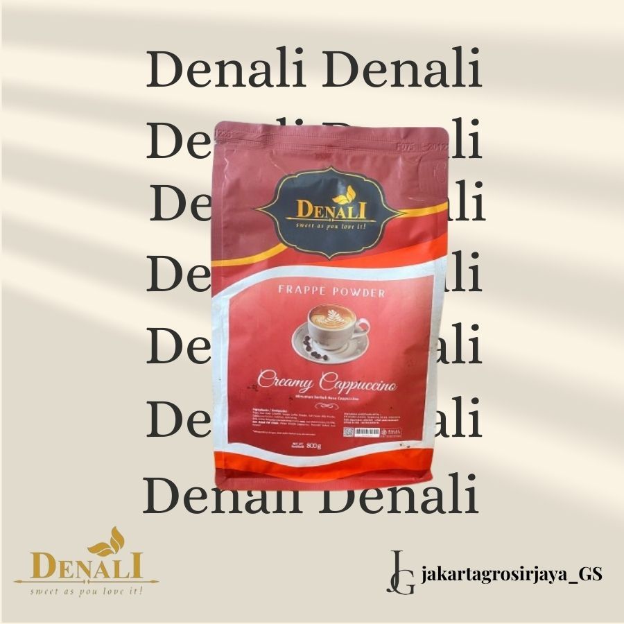 

DENALI BUBUK CREAMY CAPPUCINO | POWDER CAPPUCINO 800 gr