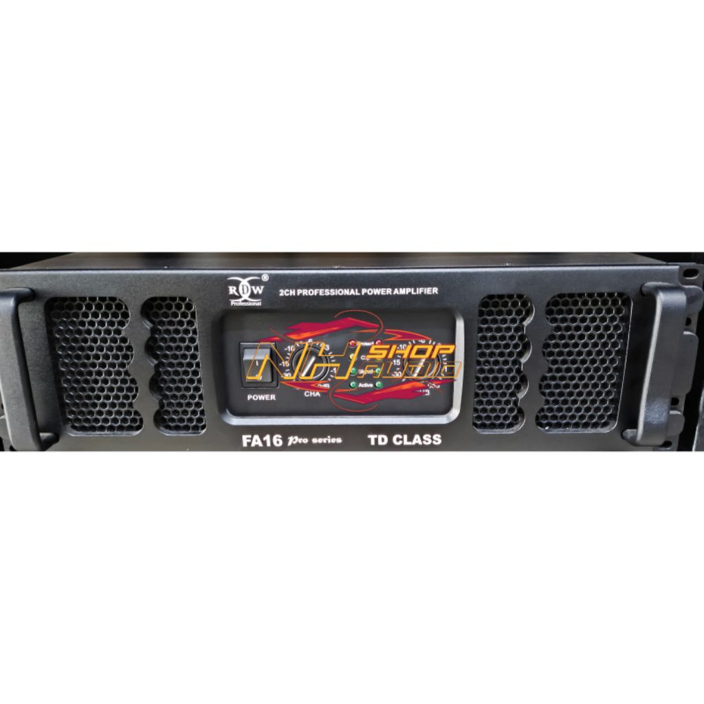 Power RDW FA16PRO TD Class *2x2500Watt Power Amplifier Rdw Fa16pro / Fa16000 Terbaru Power Ampli Rdw
