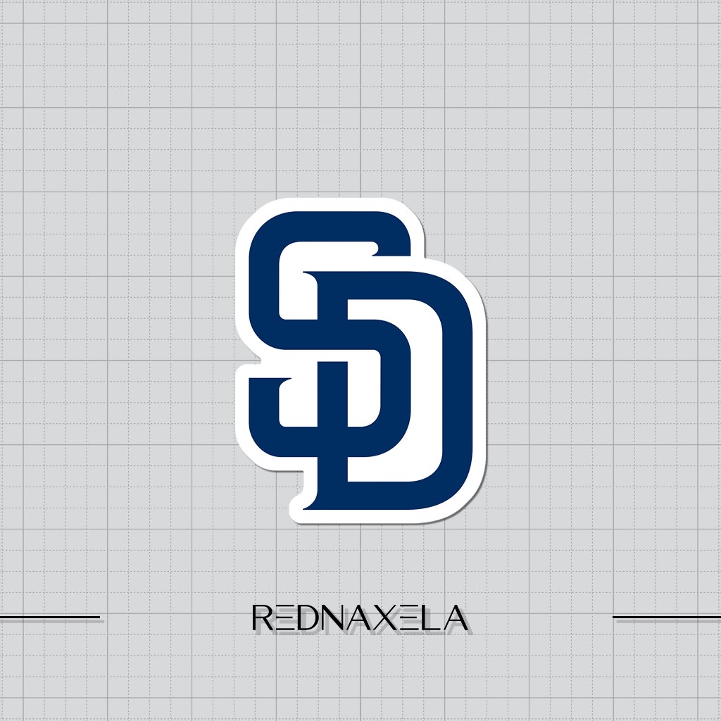 

Stiker Vinyl San Diego Padres Logo #1 Baseball Stiker Koper Outdoor Stiker Laptop Waterproof Sticker