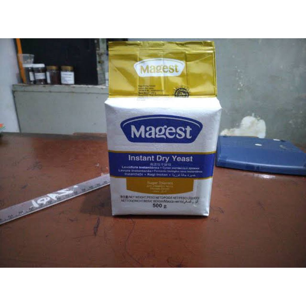 

magest ragi instan kering gold 70 gram repack kemasan botol