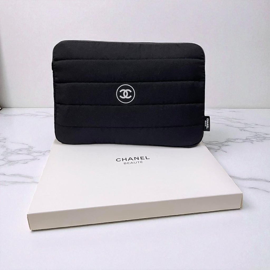 CH puff laptop bag ori vip gift beauty