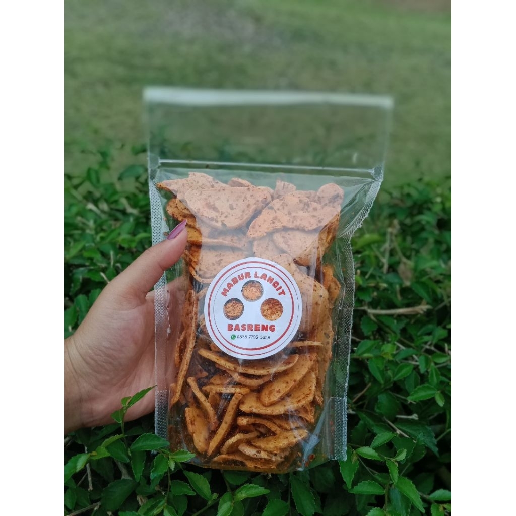 

basreng pedas manis daun jeruk 500gr