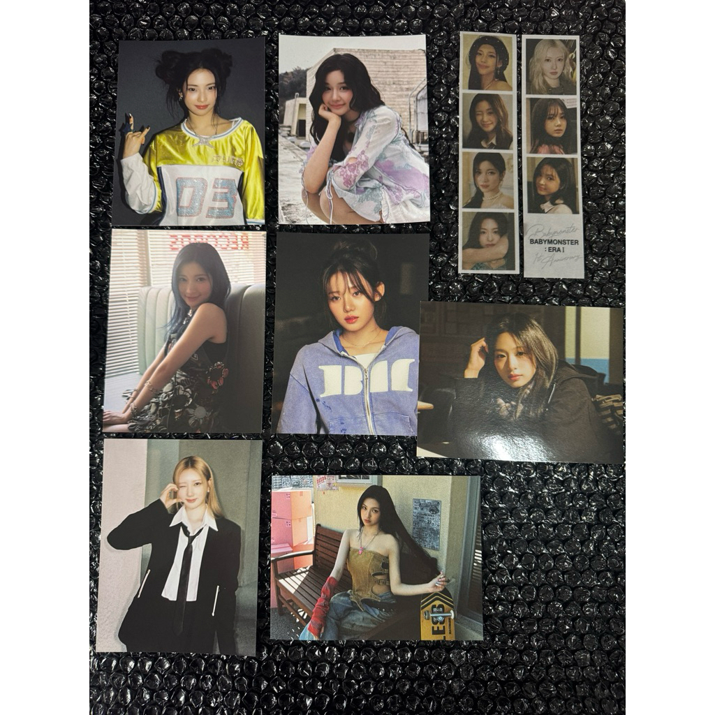 

BABYMONSTER 1st Anniversary 2025 Postcard Official