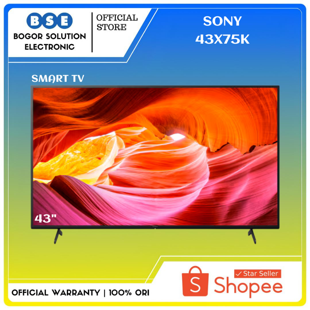 TV SONY 43 Inch X75K 4K ANDROID SONY BRAVIA 43X75K SONY KD-43X75K