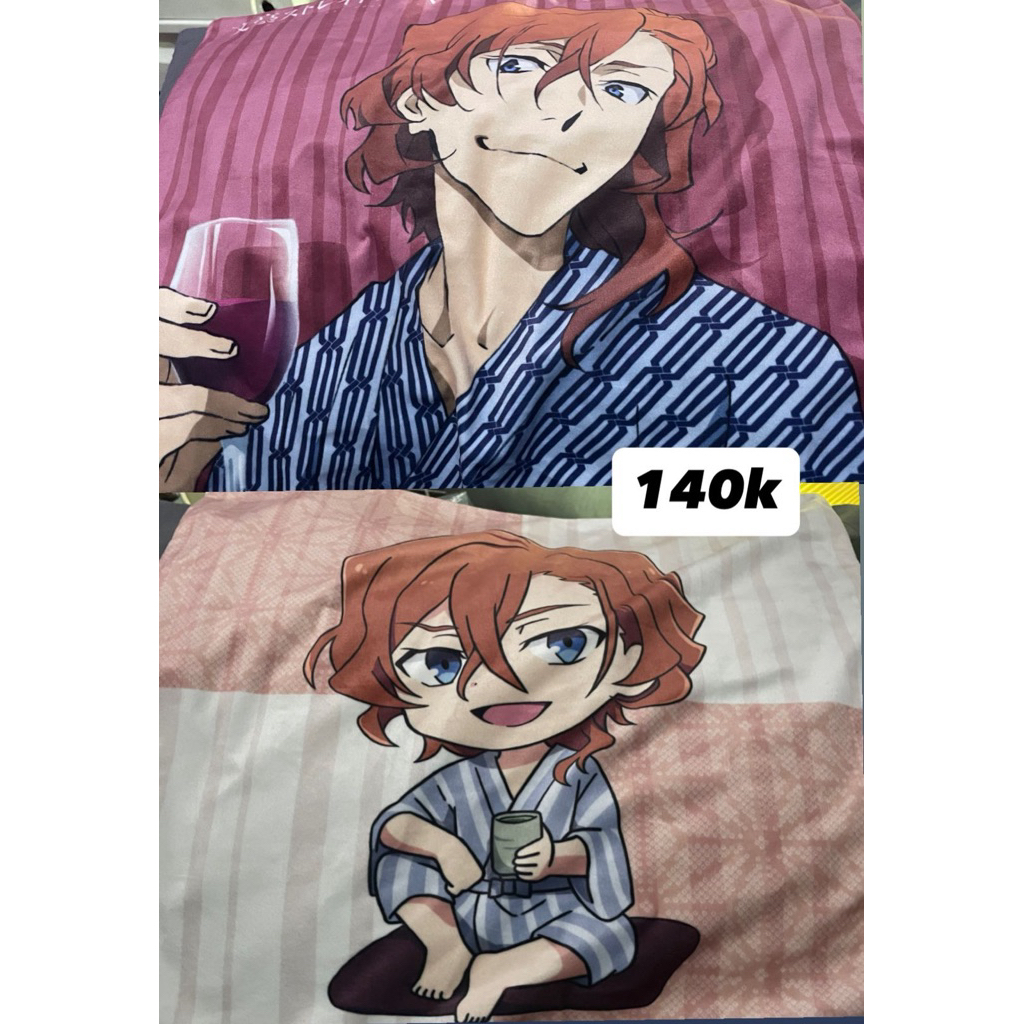Chuuya sarung bantal Official merch chuuya nakahara acrylic standee plush