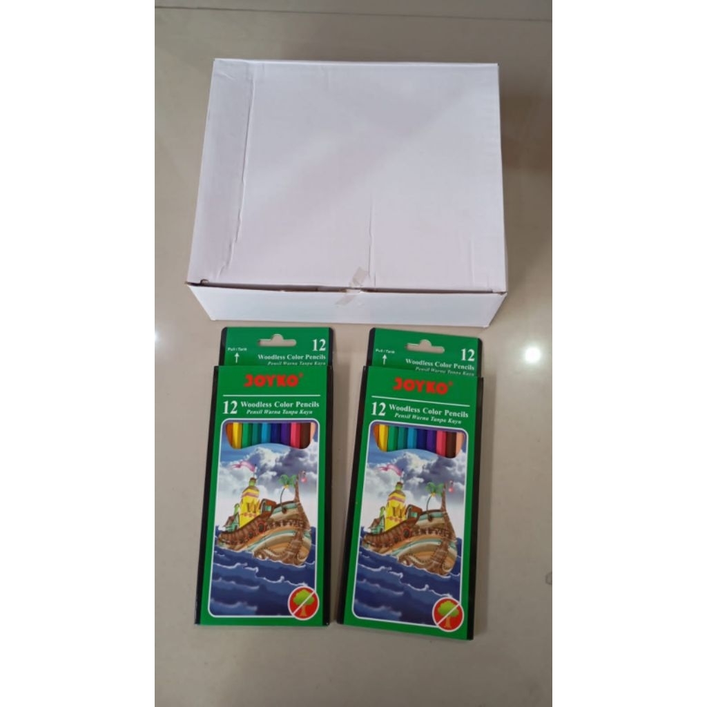 

(1pak) Pensil 12Warna Joyko/ pensil warna Joyko panjang/pensil warna Joyko panjang