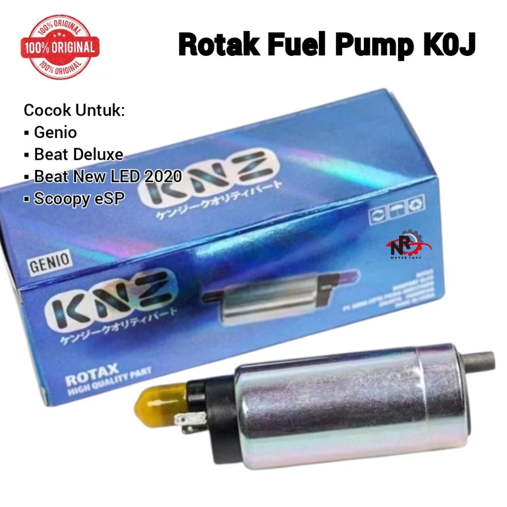 Rotak Rotax Dinamo Fuel Pump Injektor Genio K0J Beat Deluxe Beat New LED Beat Street New Genio 2019 