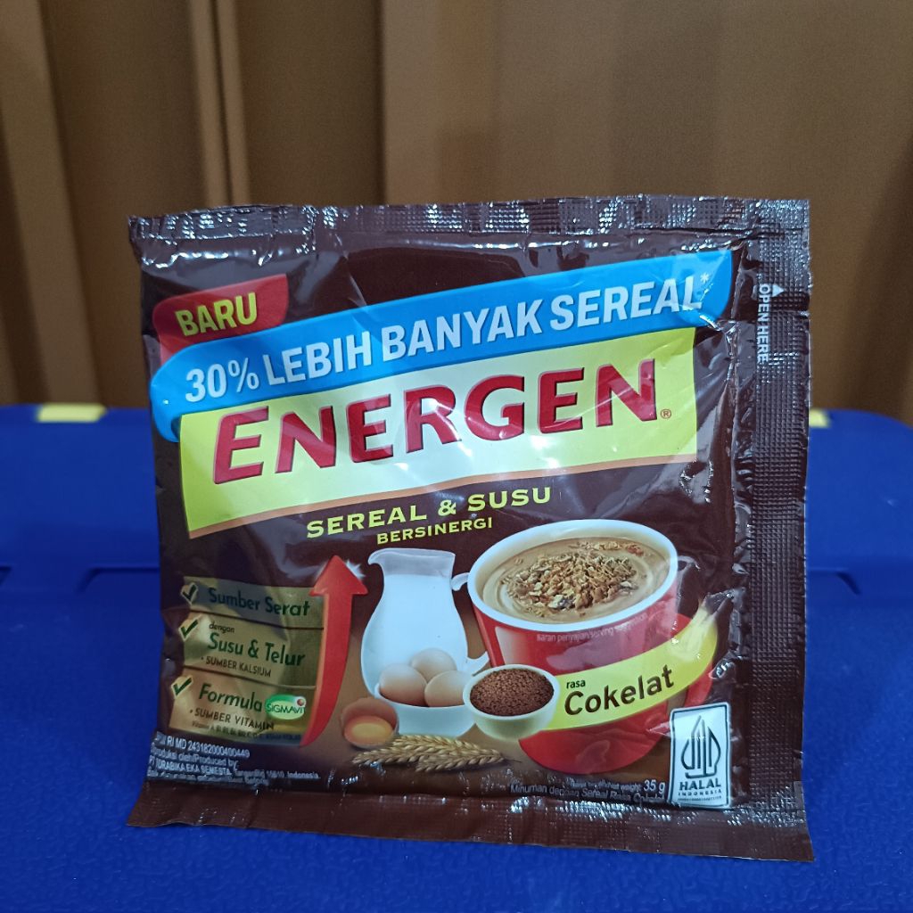

Toko Bintang Juara Energen Cereal Instant Chocolate, Jahe, Kacang Hijau, Kurma, Vanilla