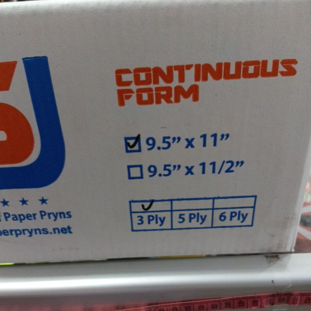

continuous form 3 ply full