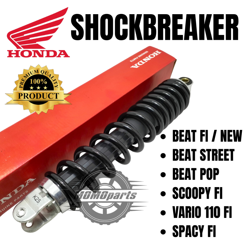 ORIGINAL SHOCKBREAKER BELAKANG MOTOR HONDA BEAT FI NEW BEAT STREET BEAT POP SCOOPY FI SPACY FI VARIO