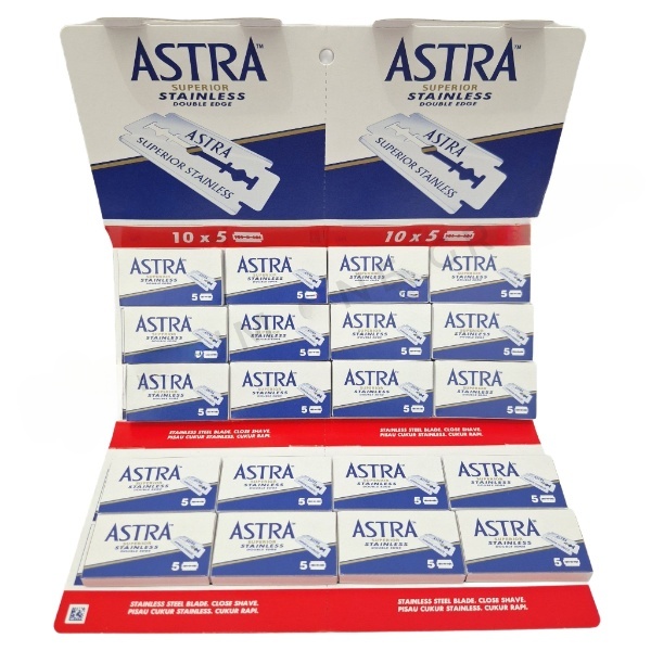 1 Papan Pisau Silet ASTRA  isi 20 Pak /  Silet ASTRA