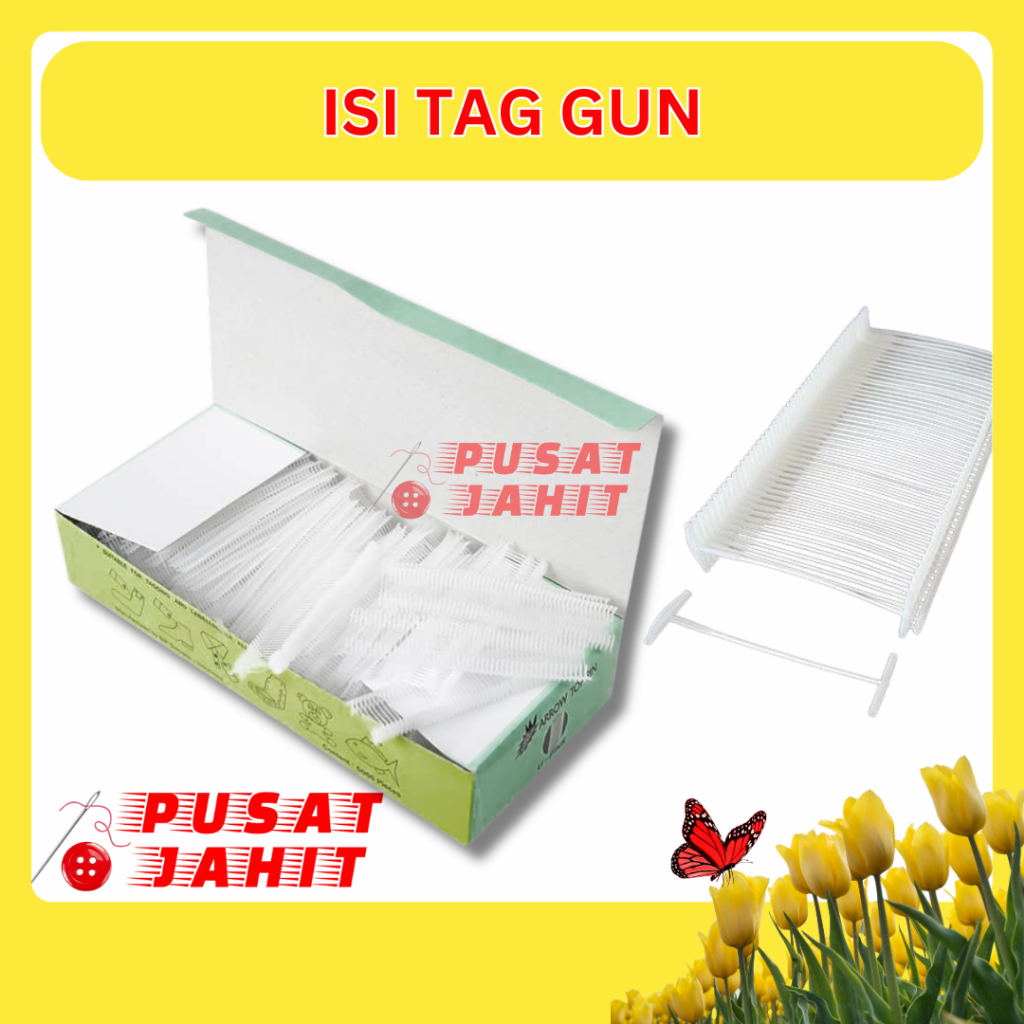 

ISI TAG GUN / Refill Isi Tag Pin 5000 pcs