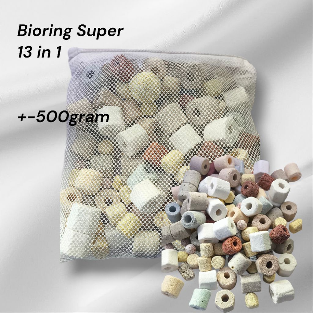Bio Media Filter 13in1 500gram Free kantong