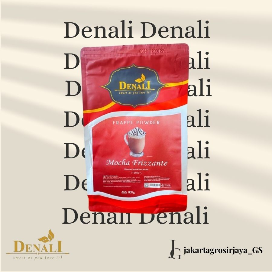 

DENALI BUBUK MOCHA FRIZZANTE 800GR - MOCCA POWDER 800 GRAM