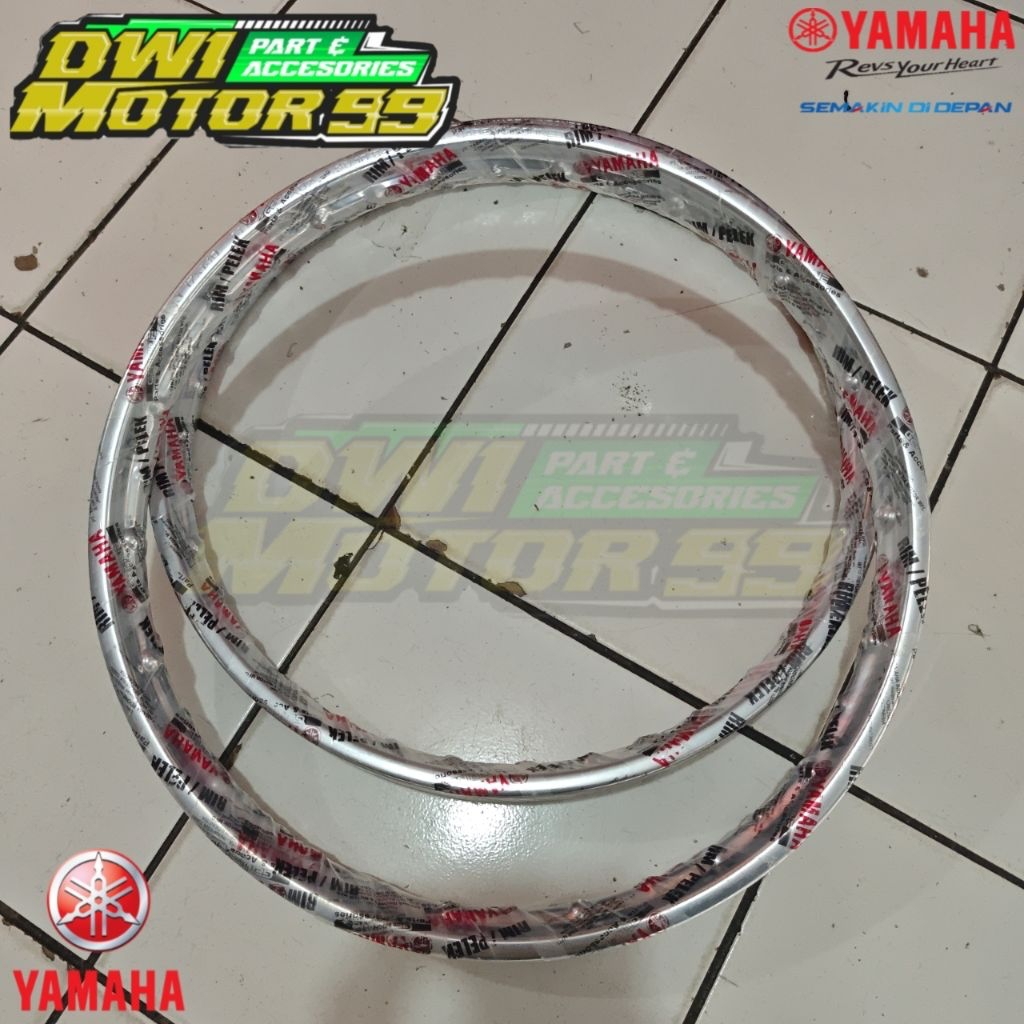 SATUAN PELEK VELG RIM RING KALENG 140 x 17 SUPRA SMASH F1ZR ALFA VEGA JUPITER ASLI ORIGINAL YAMAHA