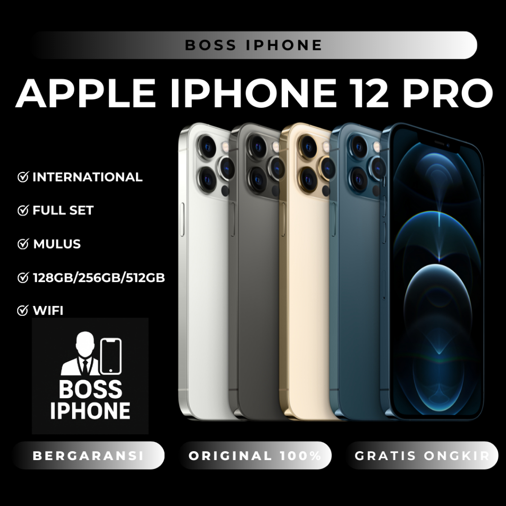 RENT APPLE IPHONE 12 PRO 128GB/256GB/512GB WIFI