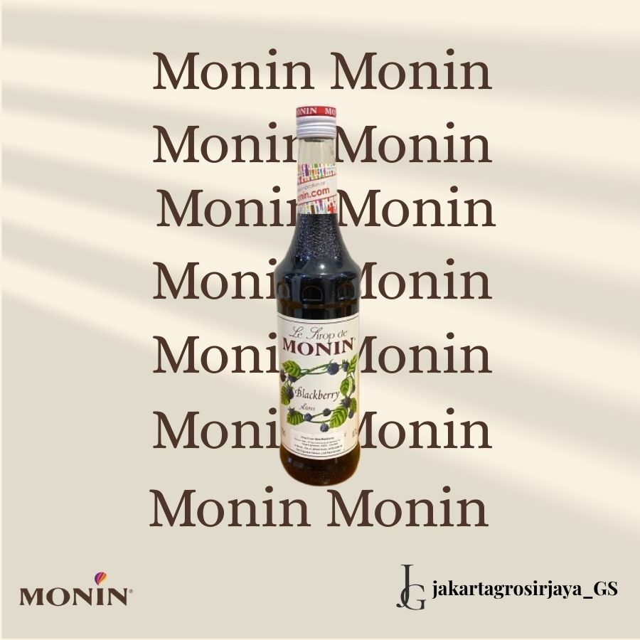 

MONIN BLACKBERRY SYRUP 700 ml SIRUP