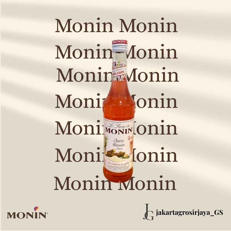 

SYRUP MONIN CHERRY BLOSSOM 700 ml SIRUP