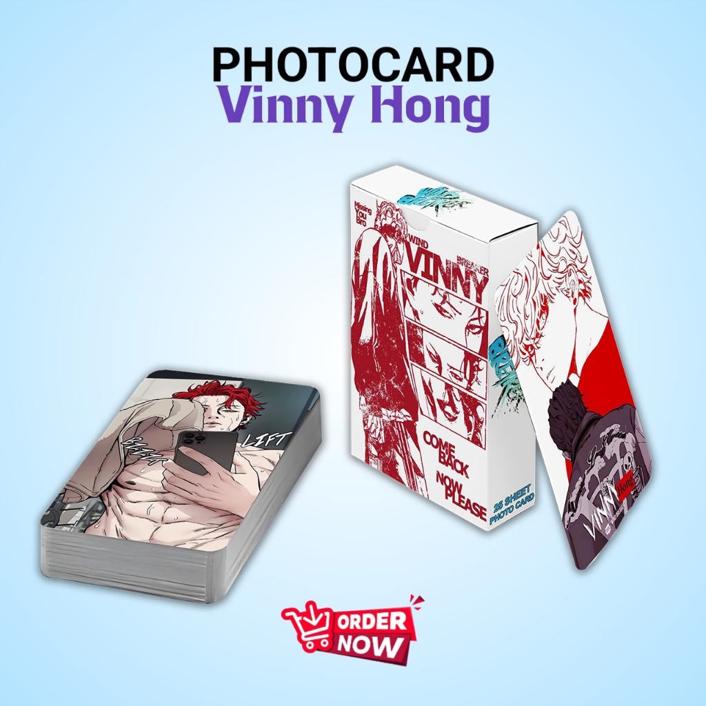 PHOTOCARD VINNY HONG MANHWA WINDBREAKER PREMIUM 1 PACK LIMITED EDITION