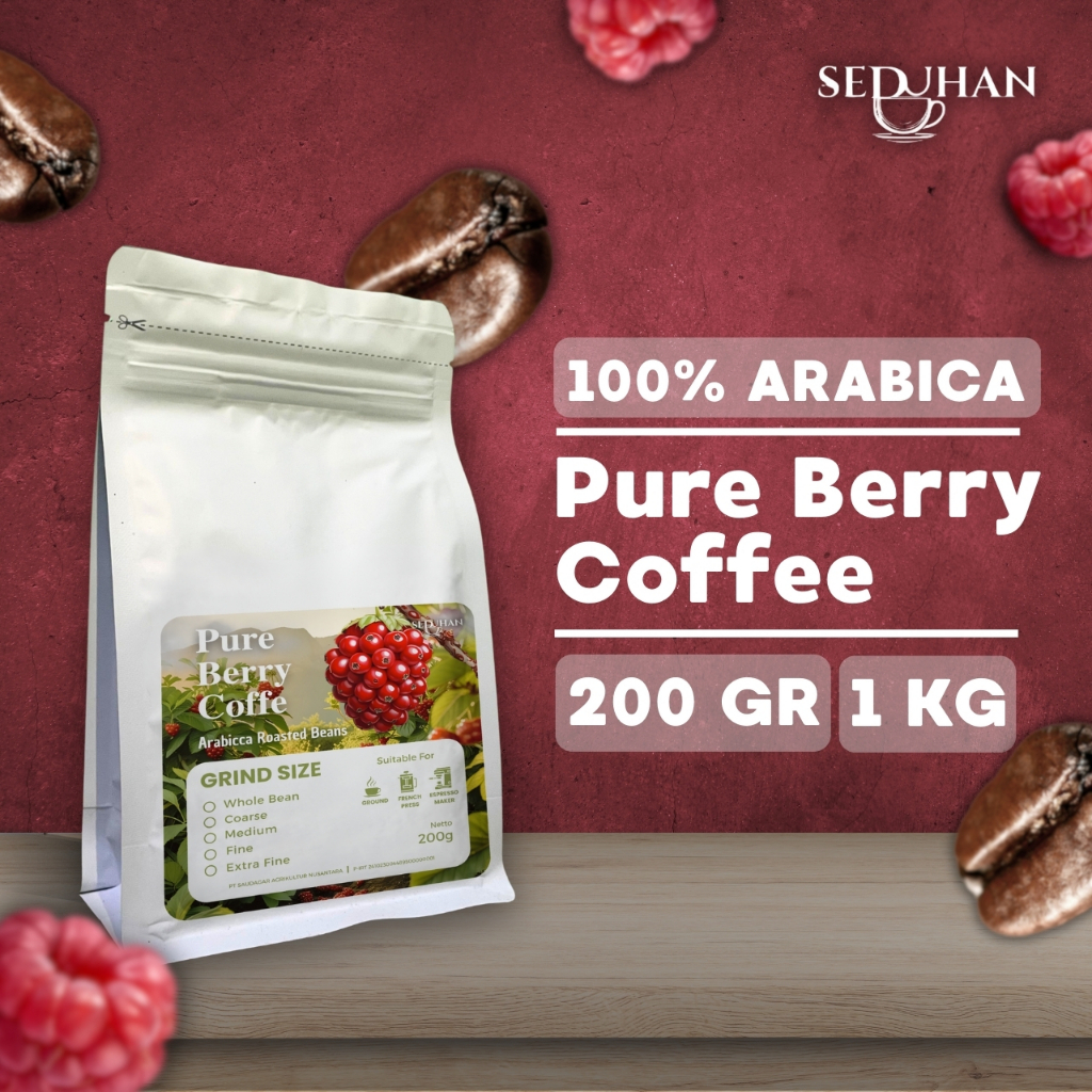 

SEDUHAN - Biji Kopi Arabica Pure Berry (Roasted Beans)