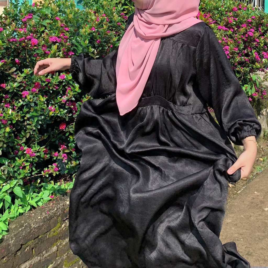 preloved gamis hitam