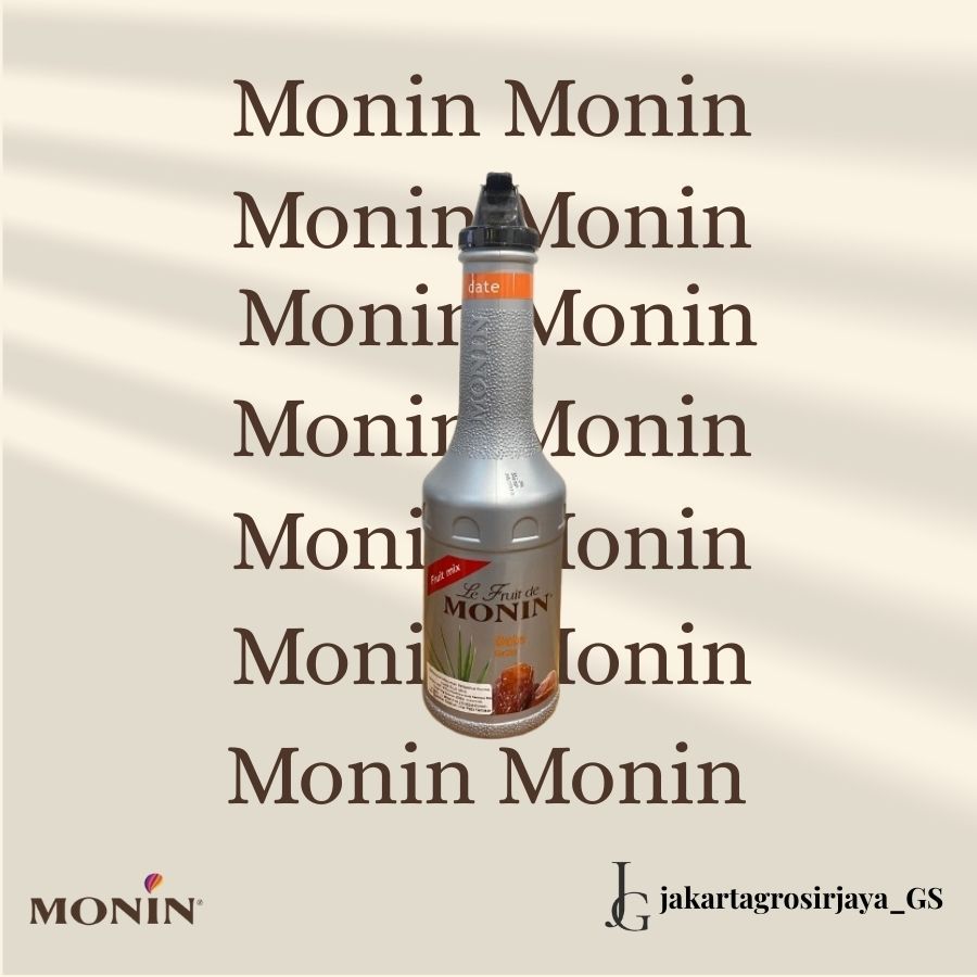 

Monin Puree Fruit Mix Date 1 Liter