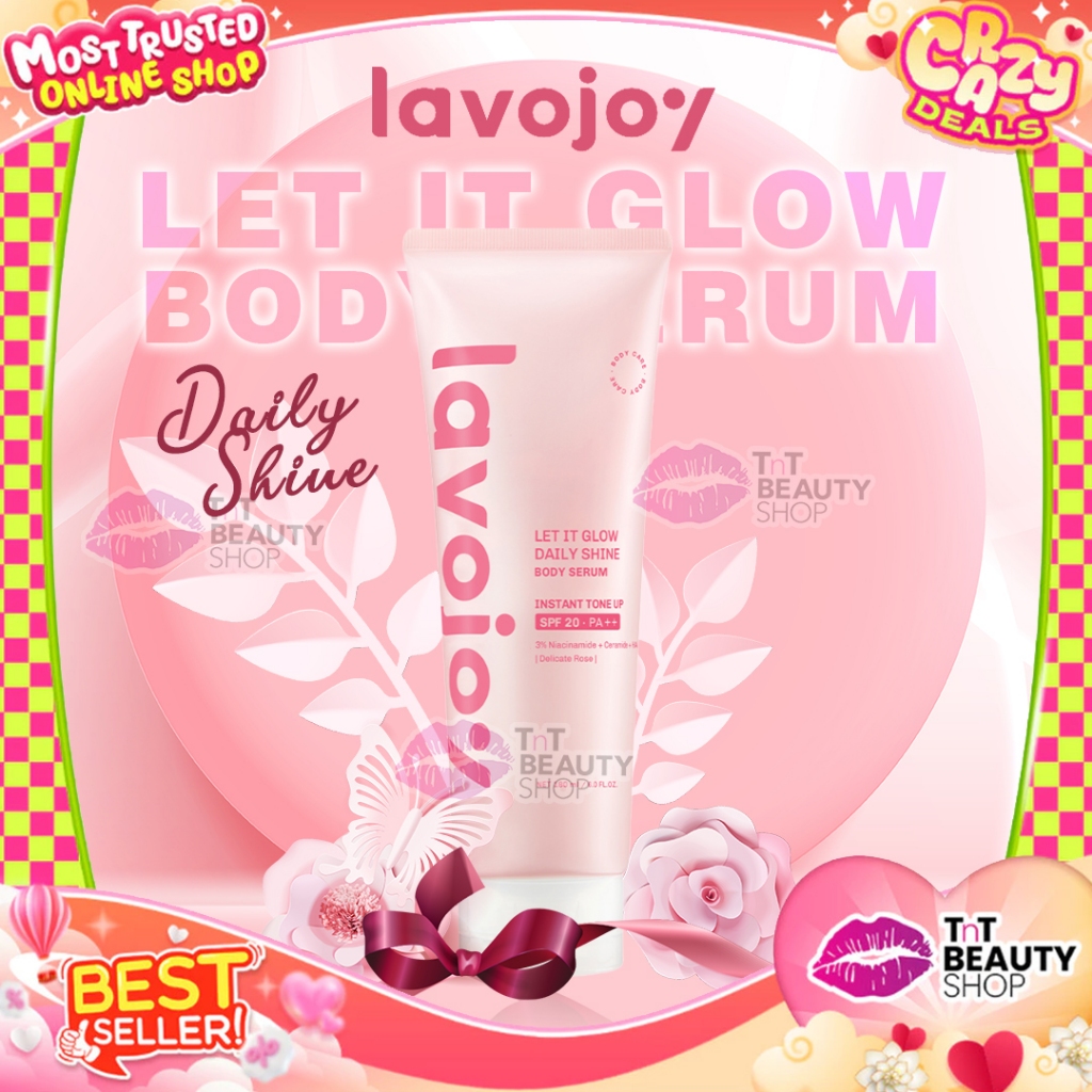 Lavojoy Let It Glow Daily Shine Body Serum 180ml | TnT Beauty Shop