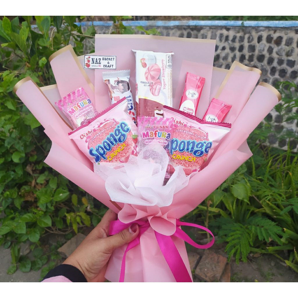 

Buket snack Hadiah Ulang tahun(Free Packing)