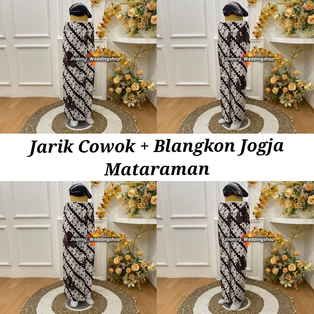 [JBJ KUMITIR] Jarik Instan + Blangkon Jogja Kumitir | Jarik Cowok